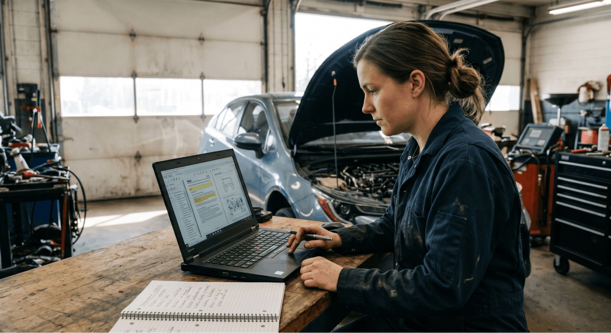 using factory manual pdf for car diagnostics