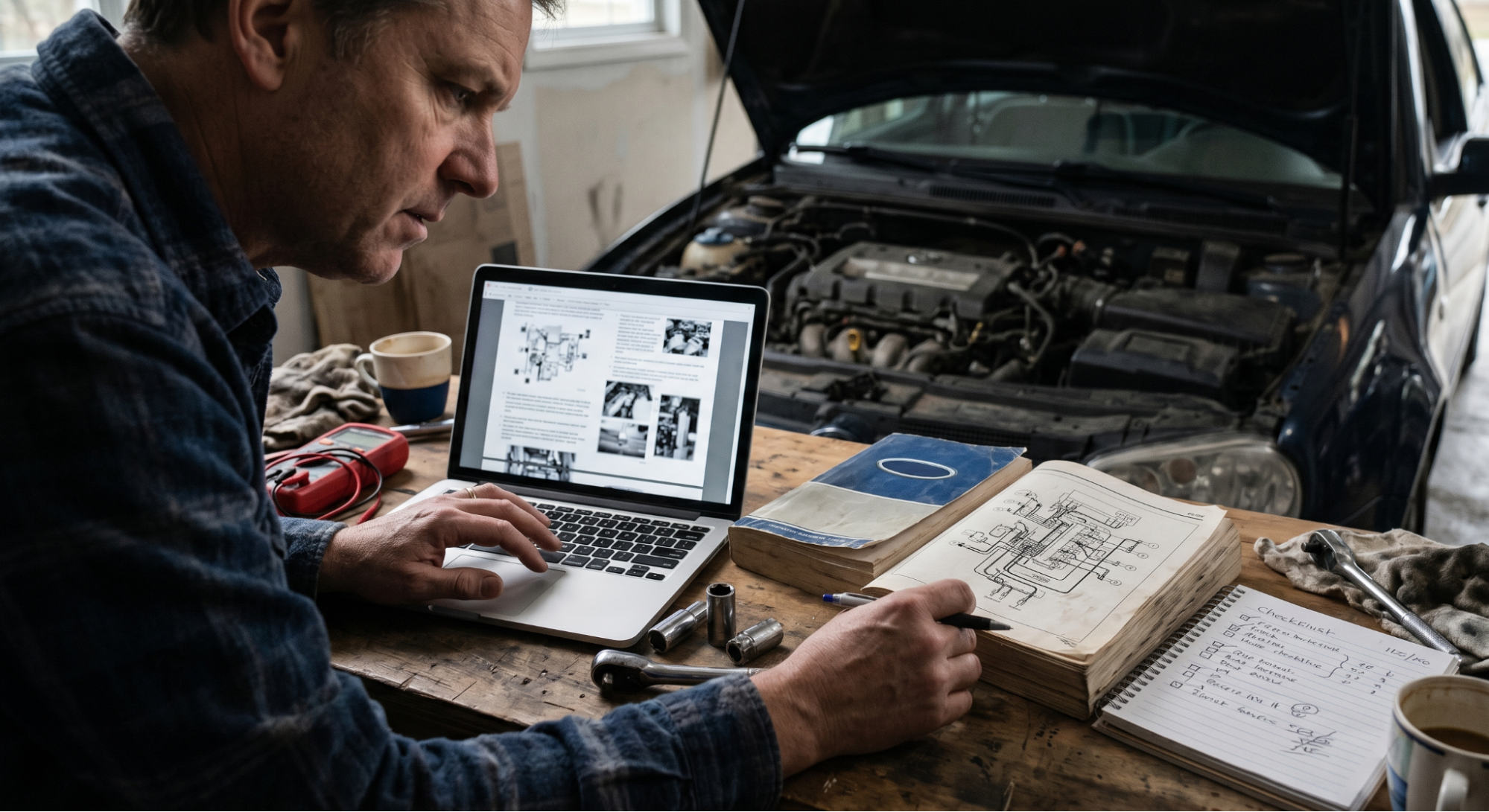 identifying unsafe online car repair manual errors