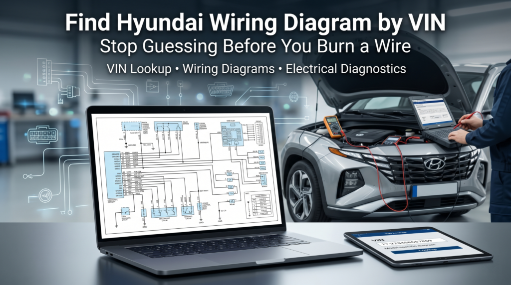 Hyundai Find Hyundai Wiring Diagram by VIN: 5 Proven Ways