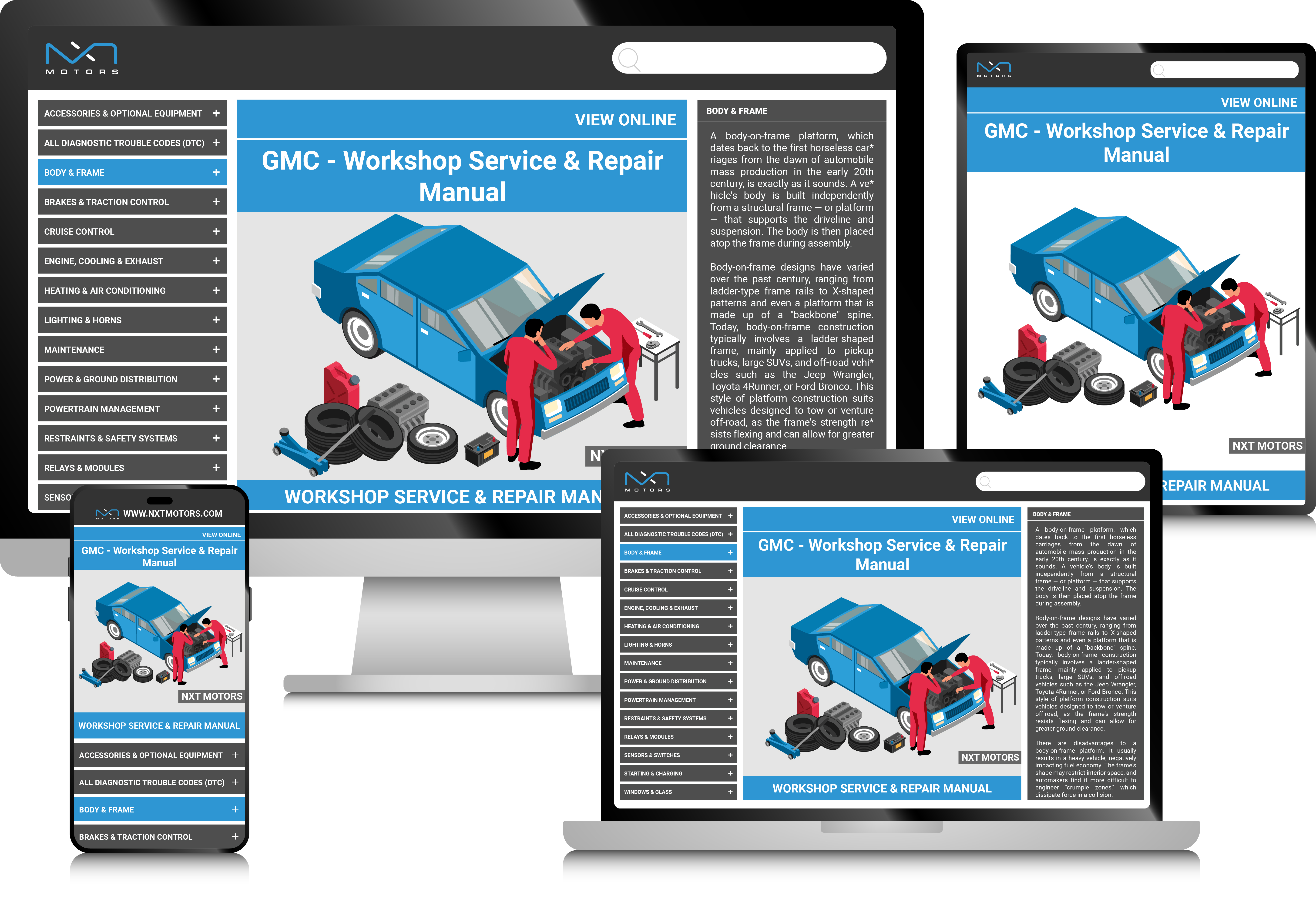 1992-1997 GMC G2500 3/4 Ton Van Workshop Service & Repair Manual