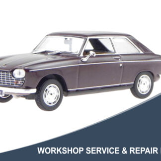 1967 Peugeot 204 Berline Grand Luxe - Workshop Service & Repair Manual