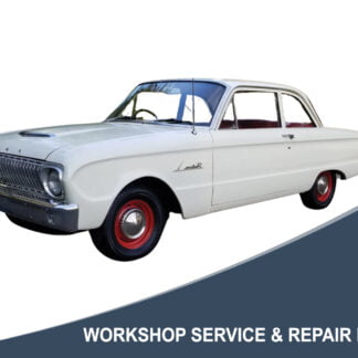 1962 Ford Falcon Fordor Wagon 170 Special Six Fordomatic - Workshop Service & Repair Manual