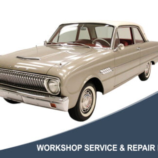 1962 Ford Falcon Futura Six - Workshop Service & Repair Manual