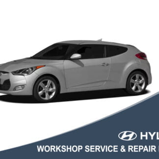 2012 Hyundai Veloster 1.6 MPI DCT (d-cl. 6) - Workshop Service & Repair Manual