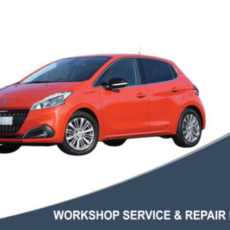 2012 Peugeot 208 1.6 e-HDi 115 - Workshop Service & Repair Manual