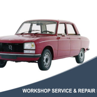 1969 Peugeot 304 Berline - Workshop Service & Repair Manual