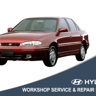 1993 Hyundai Lantra 1.5 GLSi - Workshop Service & Repair Manual