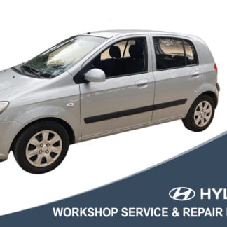 2008 Hyundai Getz 1.4 workshop repair manual