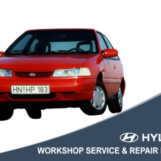 1991 Hyundai Pony 1.3 LS 3-Dr - Workshop Service & Repair Manual