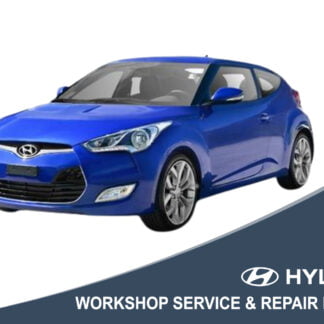 2011 Hyundai Veloster Blue 1.6 GDI Premium - Workshop Service & Repair Manual