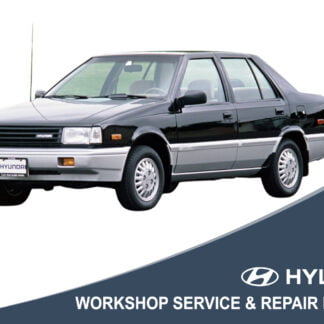 1987 Hyundai Excel GL 2-Dr Hatchback automatic - Workshop Service & Repair Manual
