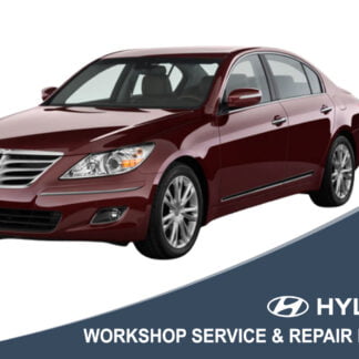 2009 Hyundai Genesis 4.6 - Workshop Service & Repair Manual