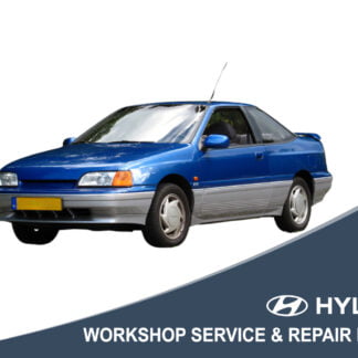 1991 Hyundai Scoupe - Workshop Service & Repair Manual