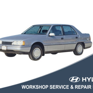1989 Hyundai Sonata GLS automatic - Workshop Service & Repair Manual