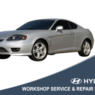 2005 Hyundai Tiburon GS automatic - Workshop Service & Repair Manual