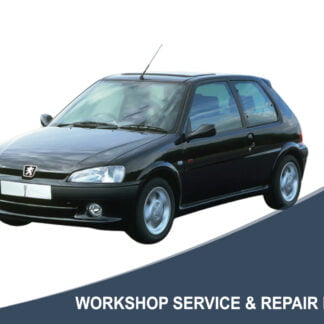 2000 Peugeot 106 Electric (Electrique) - Workshop Service & Repair Manual
