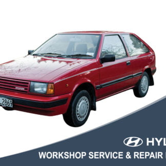 1991 Hyundai Excel 4door GLSi automatic - Workshop Service & Repair Manual