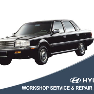 1986 Hyundai Grandeur 2.0 - Workshop Service & Repair Manual