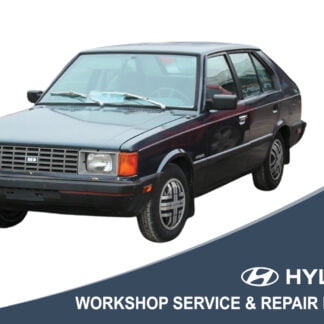 1984 Hyundai Pony 1200 L Coupe - Workshop Service & Repair Manual