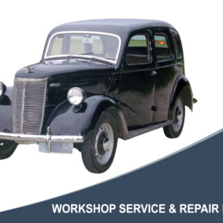 1949 Ford Prefect (1172 CC) - Workshop Service & Repair Manual