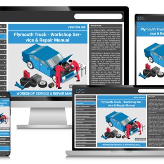 1982 Plymouth Truck PB 150 Workshop Service & Repair Manual