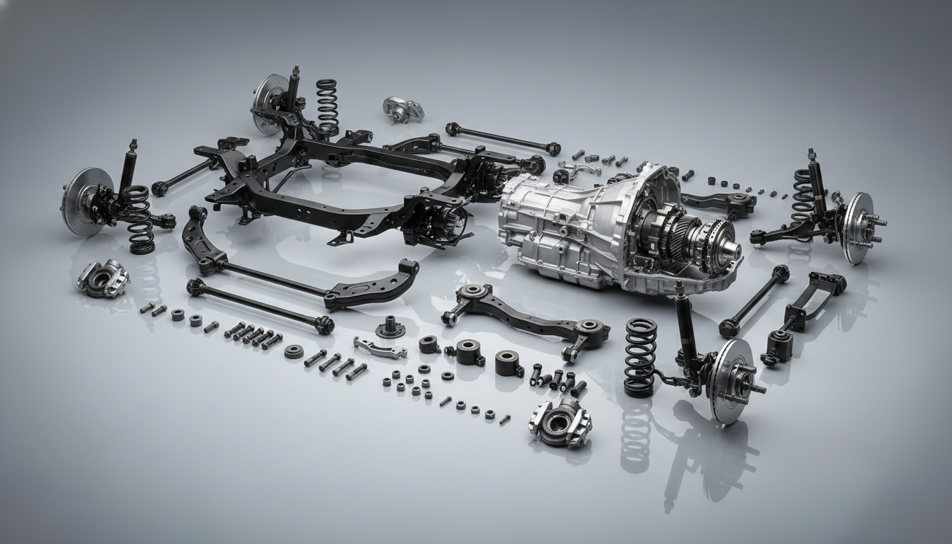 Chevrolet Malibu and Chevelle drivetrain and chassis