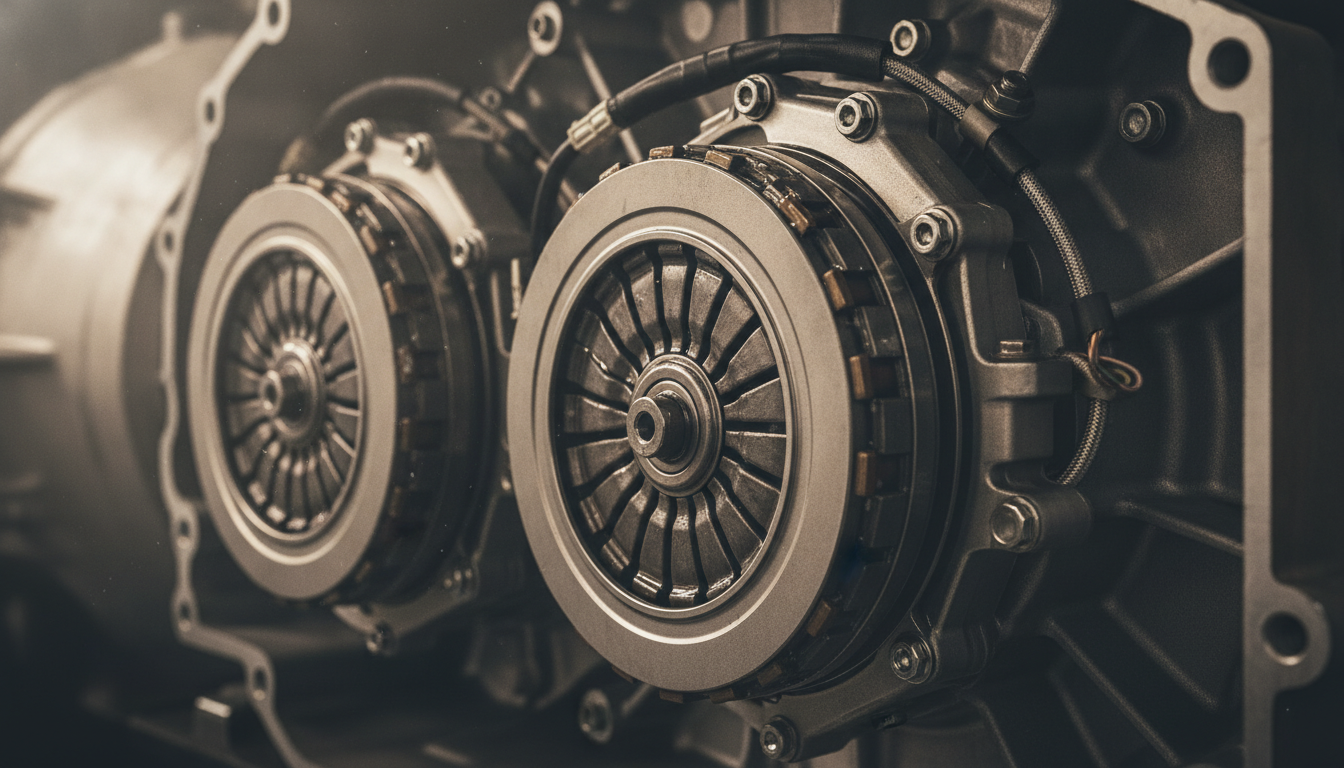 Ford EcoSport PowerShift dual clutch transmission repair diagram