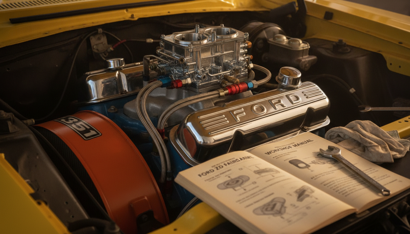 Ford Fairlane ZD carb ignition tuning manual