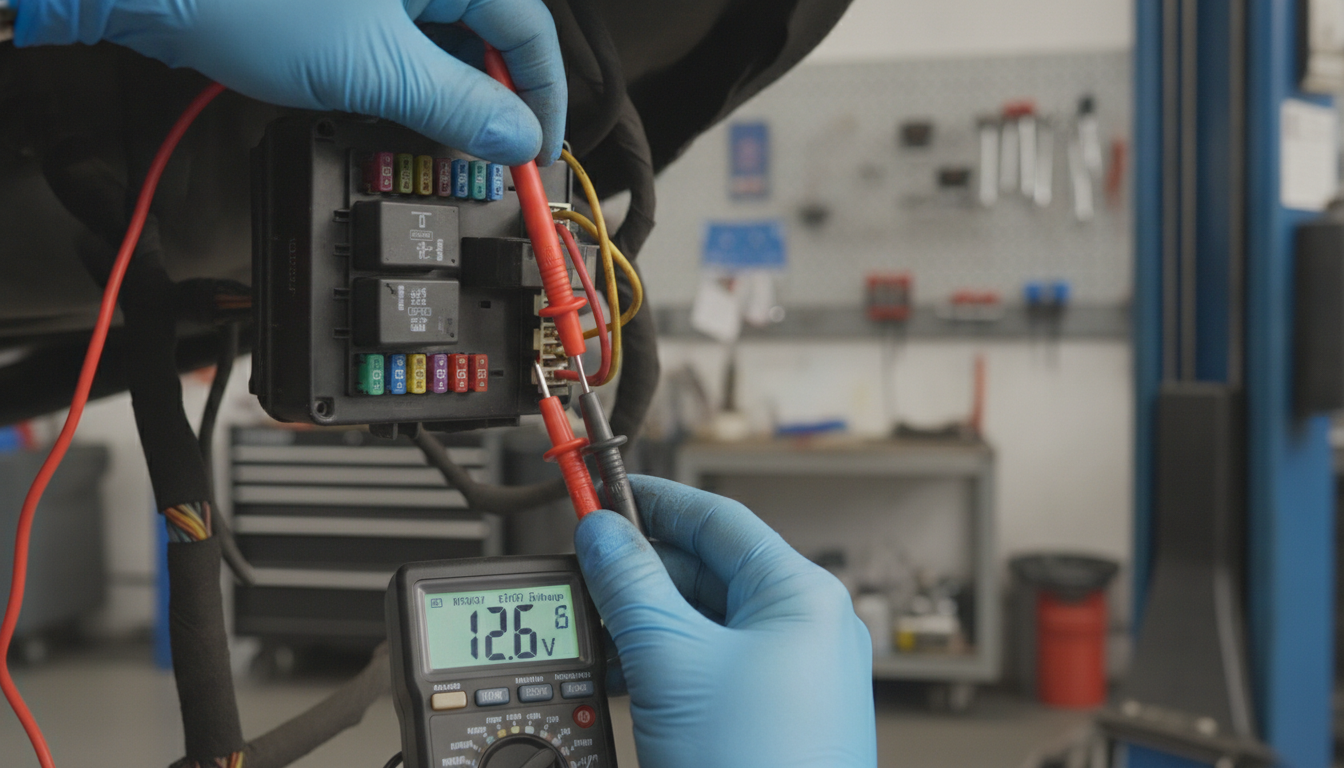 Ford Festiva fuel pump relay no-start diagnosis