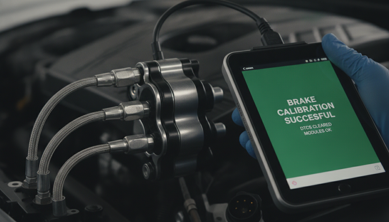Ford Fusion Hybrid ABS calibration scan tool
