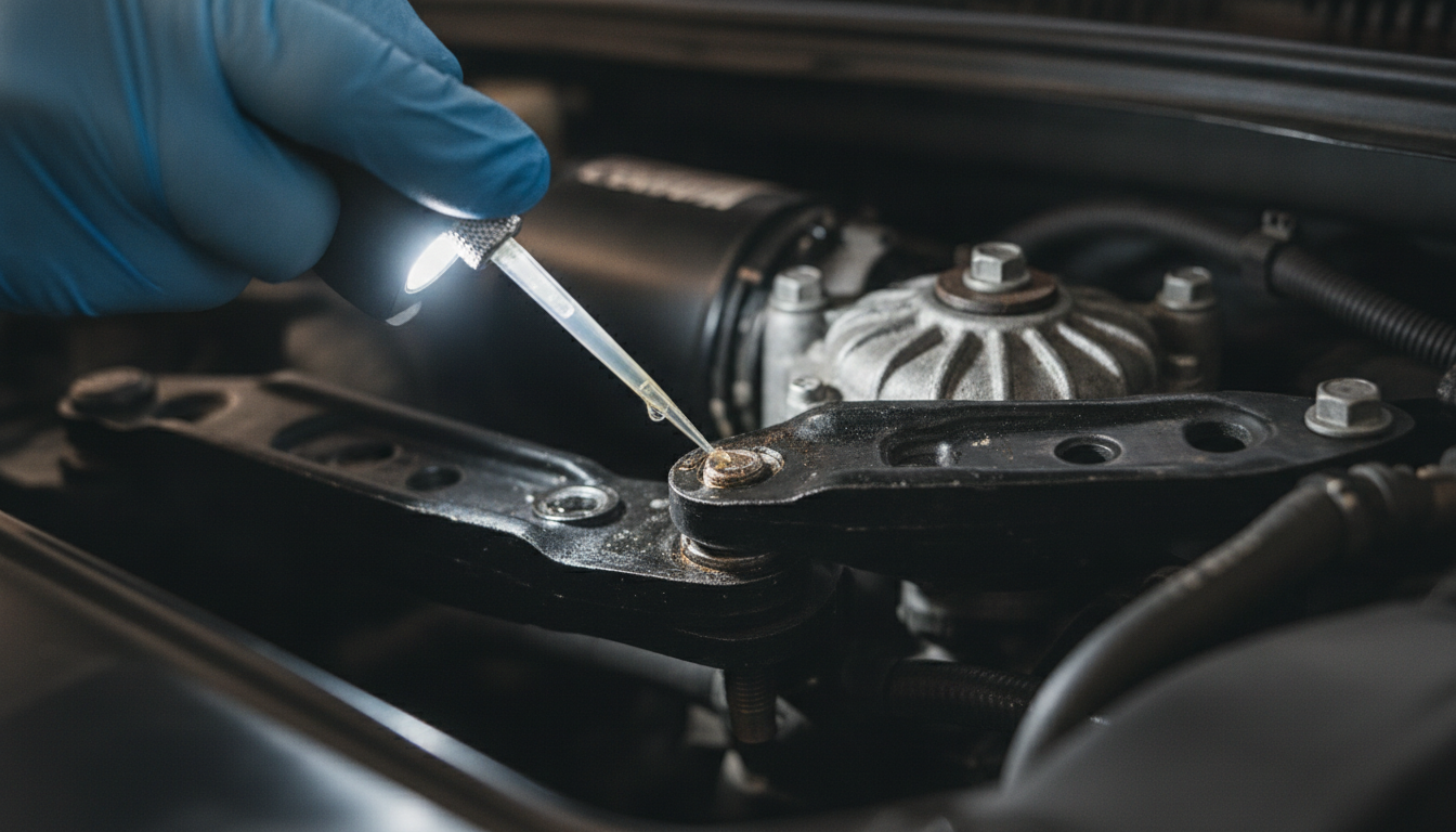 Ford Galaxy wiper linkage repair troubleshooting.