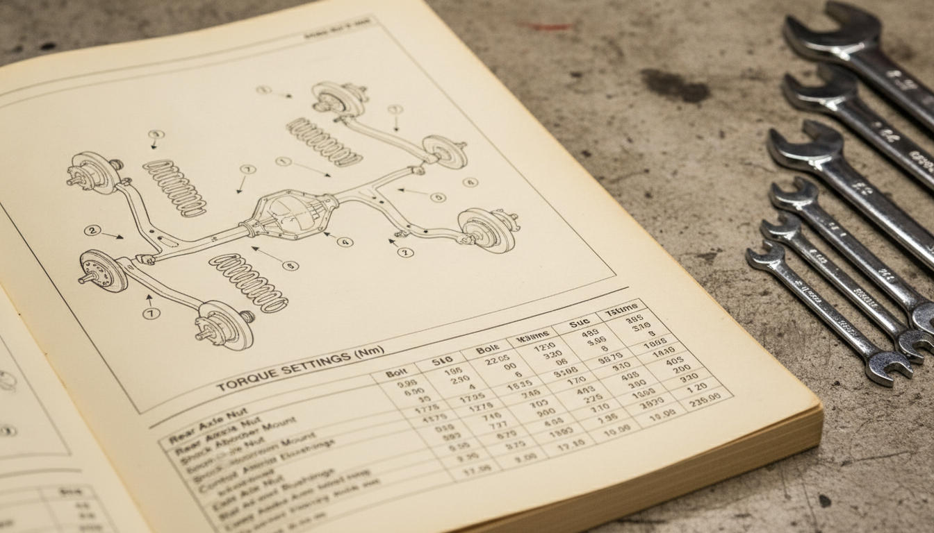 Ford Granada service manual with specs and diagrams.