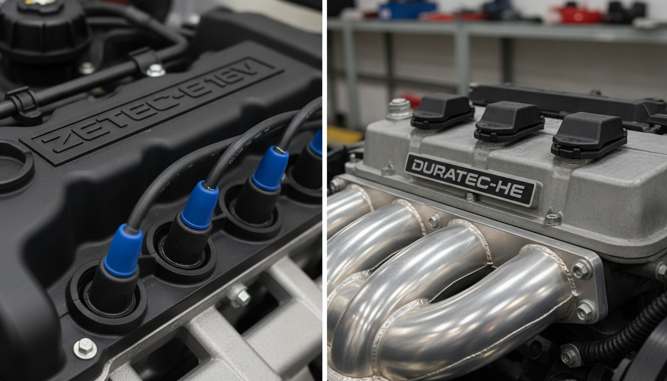 Ford Maverick engine comparison for manual selection.