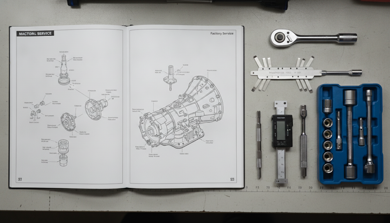 Technical details in Mustang service manuals.