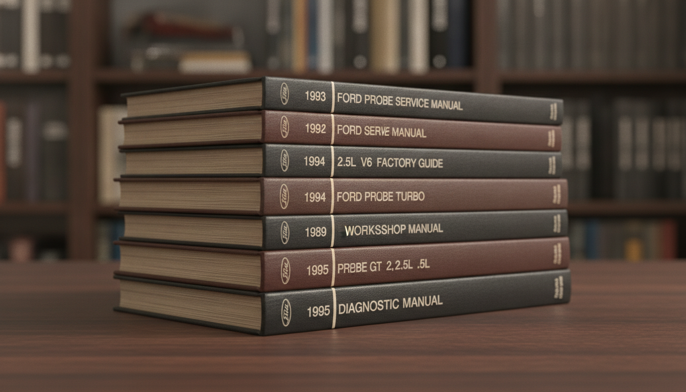 Variety of Ford Probe service manuals.