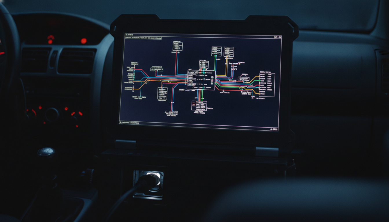 Peugeot 1007 electrical wiring diagram schematic