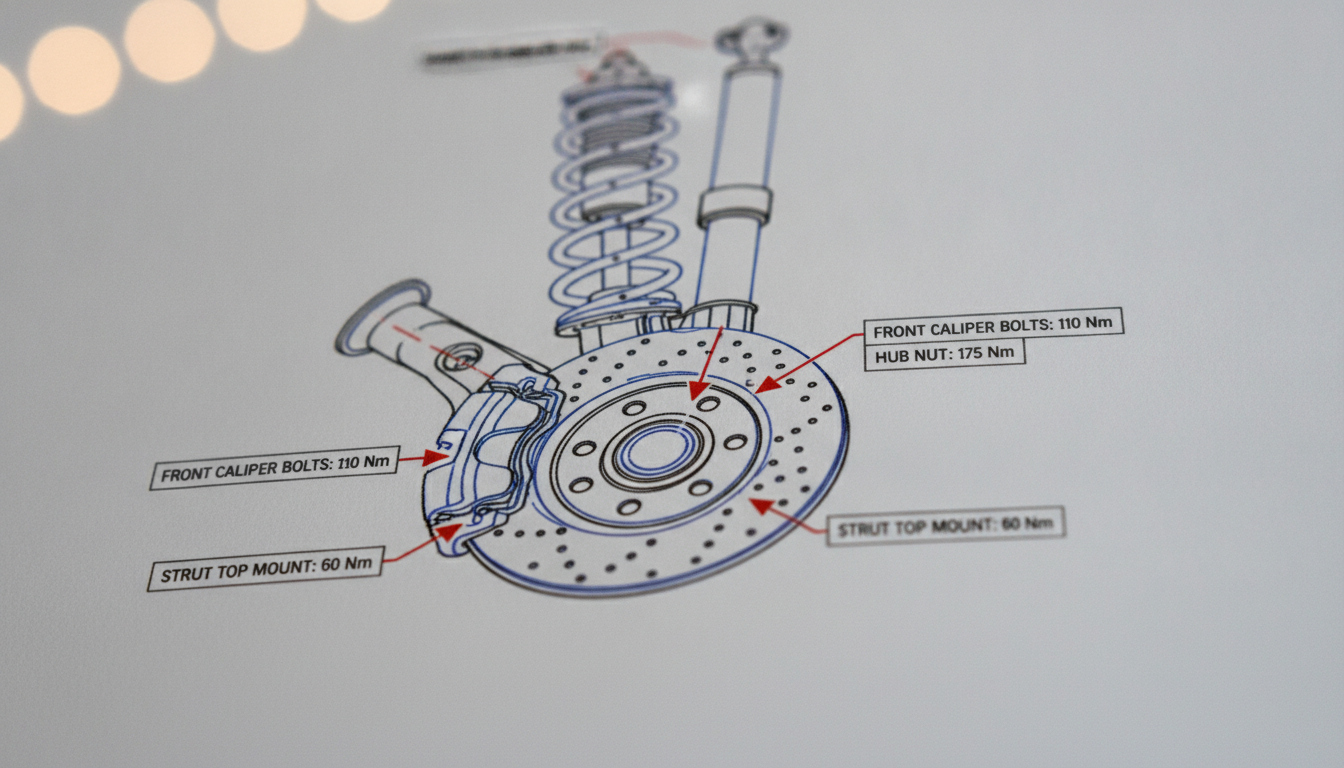 Technical diagrams inside the Peugeot 107 manual