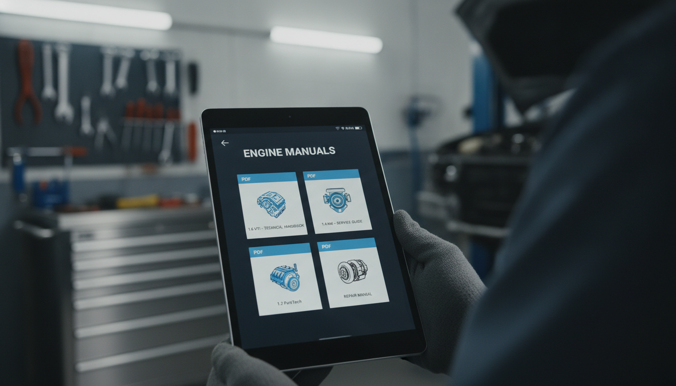 Peugeot 2008 service manual collection list
