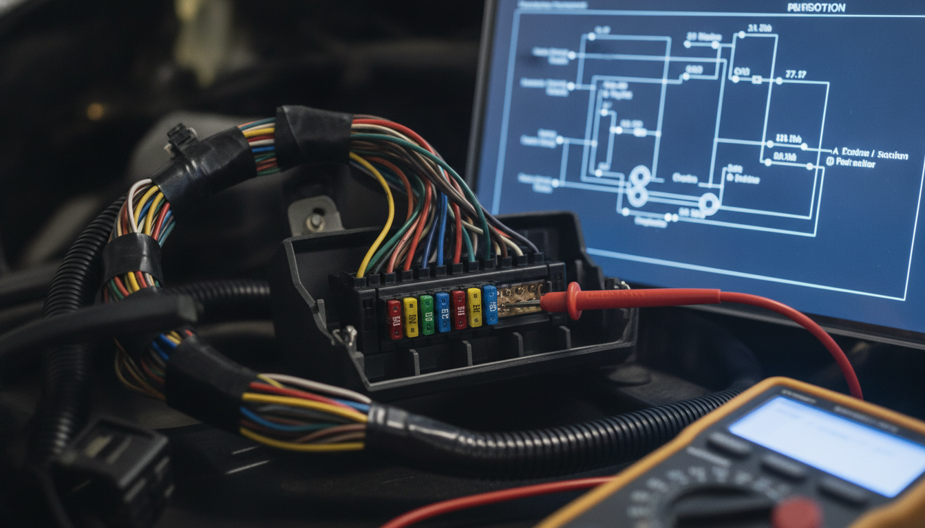 Peugeot 205 electrical wiring diagram troubleshooting guide
