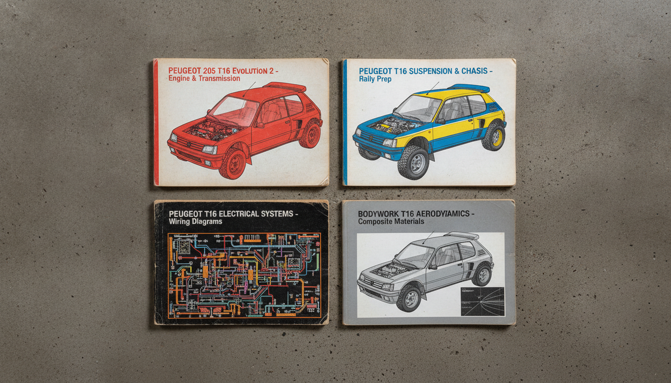 Correct Peugeot 205 T16 manual selection