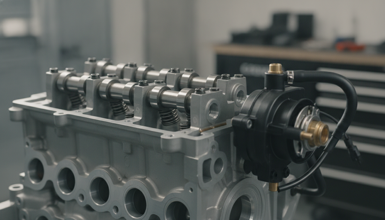 Internal view of Peugeot EP6 engine