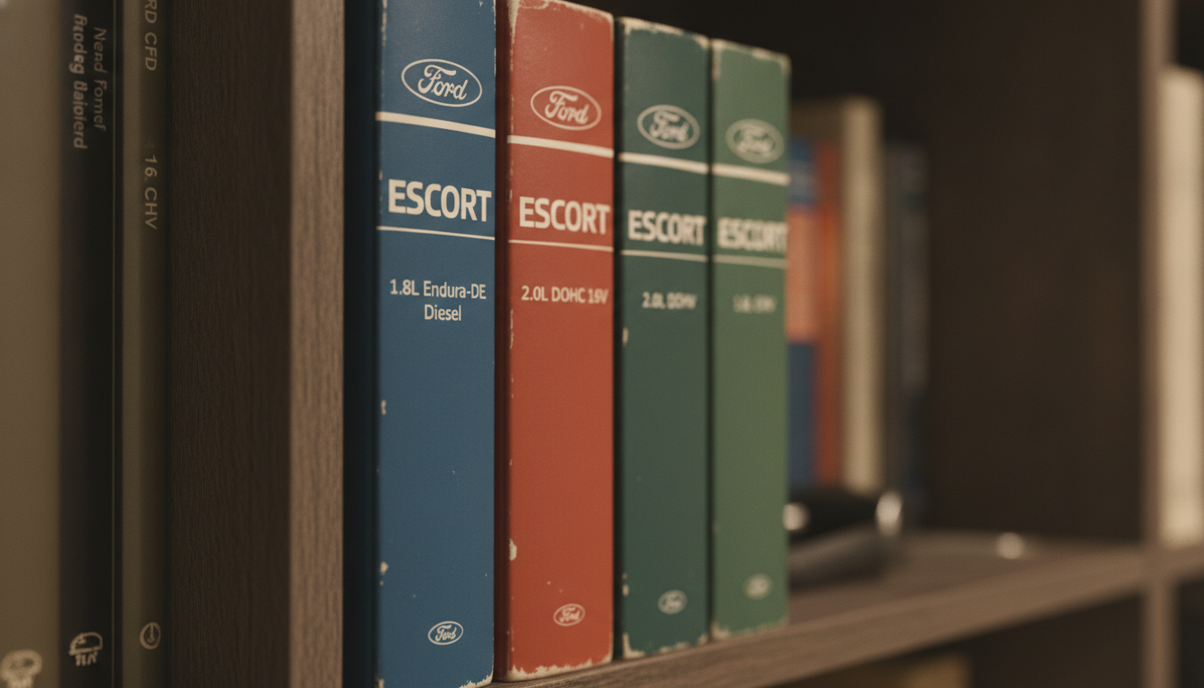 Ford Escort Orion petrol diesel manuals comparison
