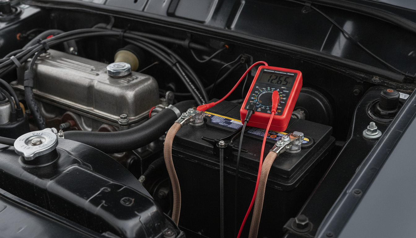 Ford Escort electrical earth charging fault diagnosis
