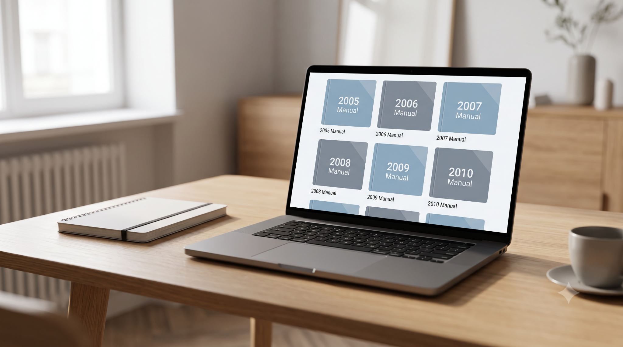 Organized library of Cobalt year-specific manuals.
